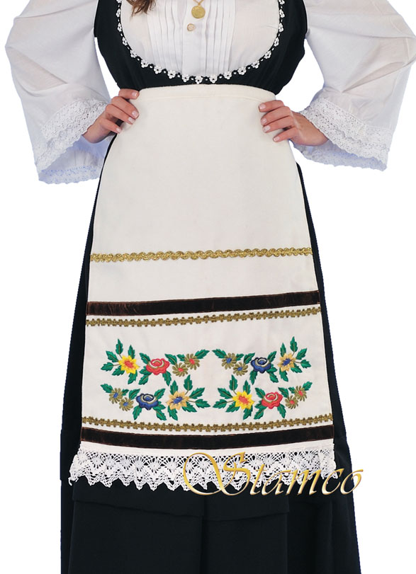Ποδιά Κεντημένη